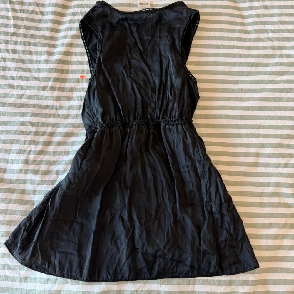 Black Satin Max Studio Cami 3496 - Picture 4 of 4